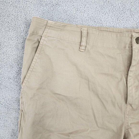 Lauren Ralph Lauren Womens Beige Jogger Pants 16 Cotton/Elastane Blend 28CT - Picture 6 of 7